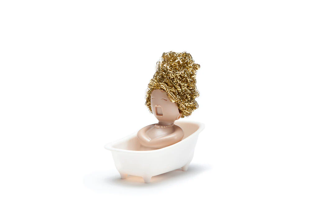 Peleg Design  Soap Opera holder til opvaskeskrubber - hvid
