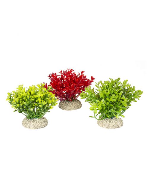 Aqua Della Decor Plant Glosso - Aquarium - Kunstplant - 9 cm Assorti