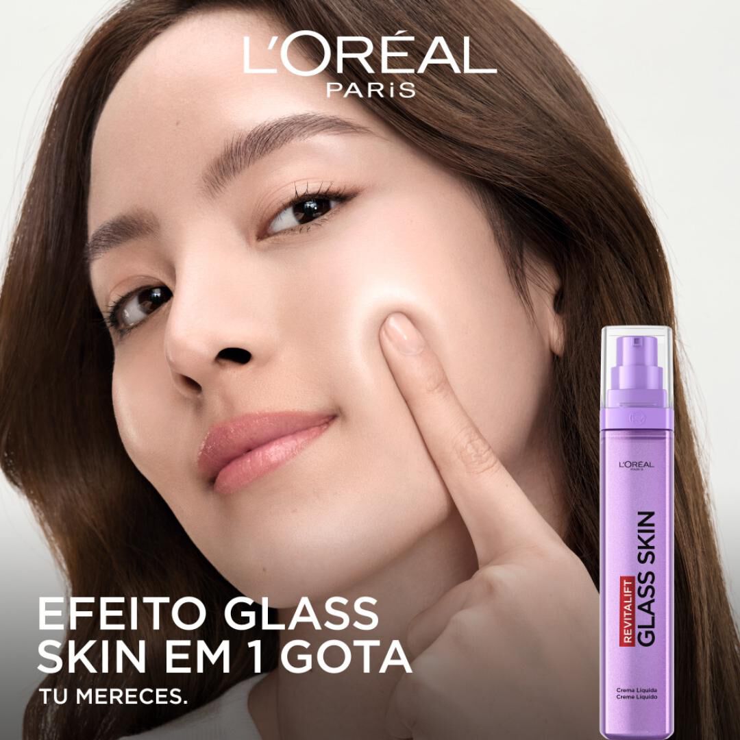 L'ORÉAL PARIS  Revitalift Glass Skin - Creme Líquido - 50ml