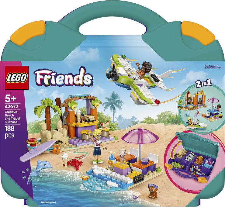 Lego Kreativ strand- og rejsekuffert 42672