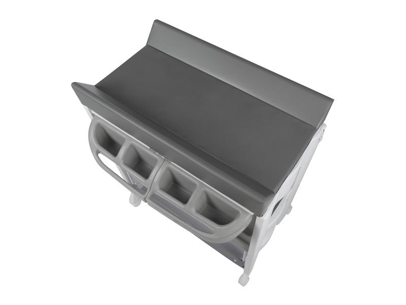 Bebeconfort Wickeltisch Dolphy Gray Mist Funktionale Wickelkommode