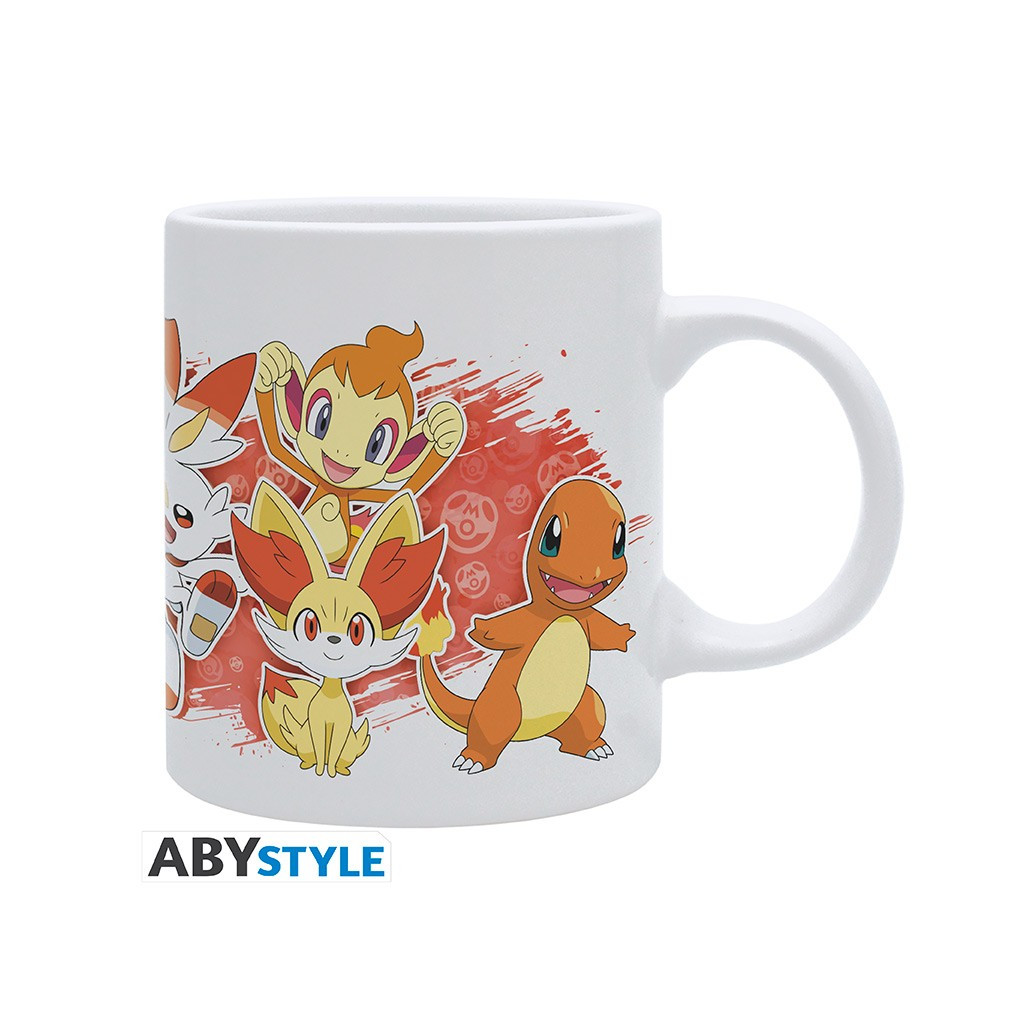 Pokémon - Mug Starters Feu (Blanc)