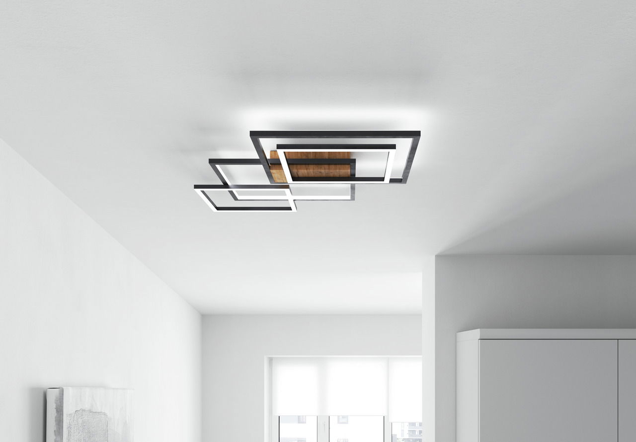 Novel LED-Deckenleuchte POWER WOOD