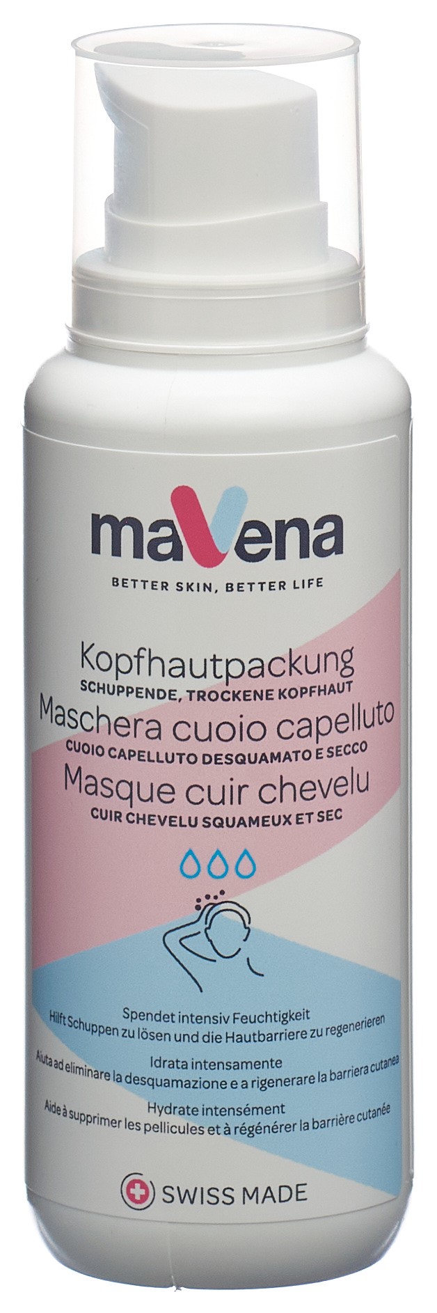 MAVENA Kopfhautpackung Disp 200 ml