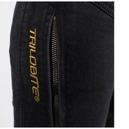 Jean Trilobite PARADO DOUBLELAYER - Slim - Noir