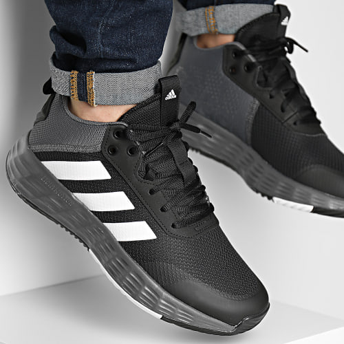 Baskets Own The Game 2 IF2683 Core Black Grey Five Cloud White