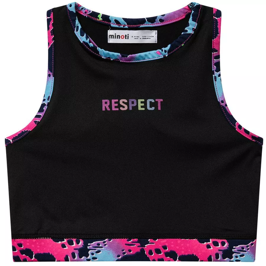 MINOTI 2er-Pack Sport-Top Schwarz