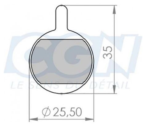 Plaquette VX Organique VX829
