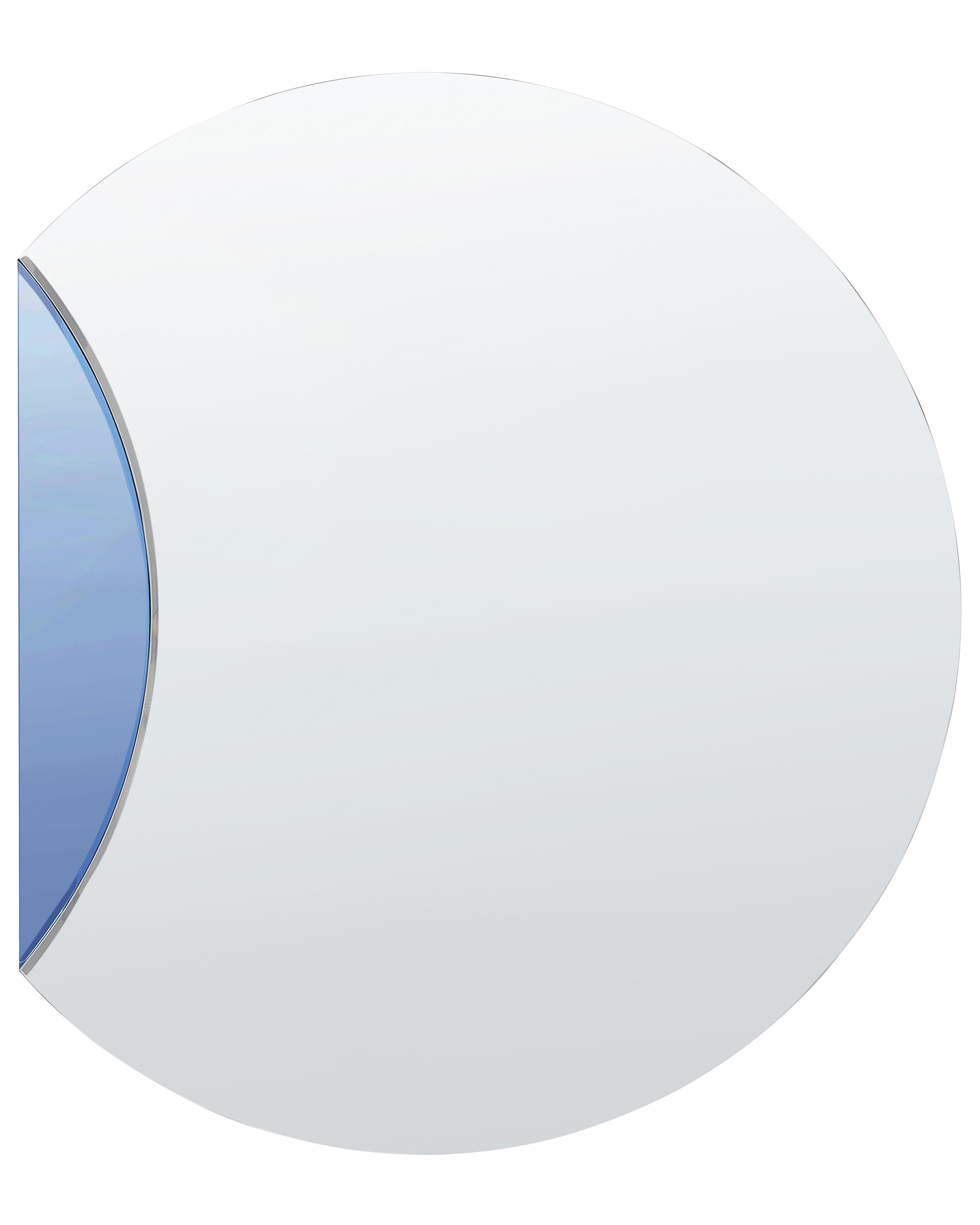 Wandspiegel CAMBRAI 80 cm 70 cm Blauw