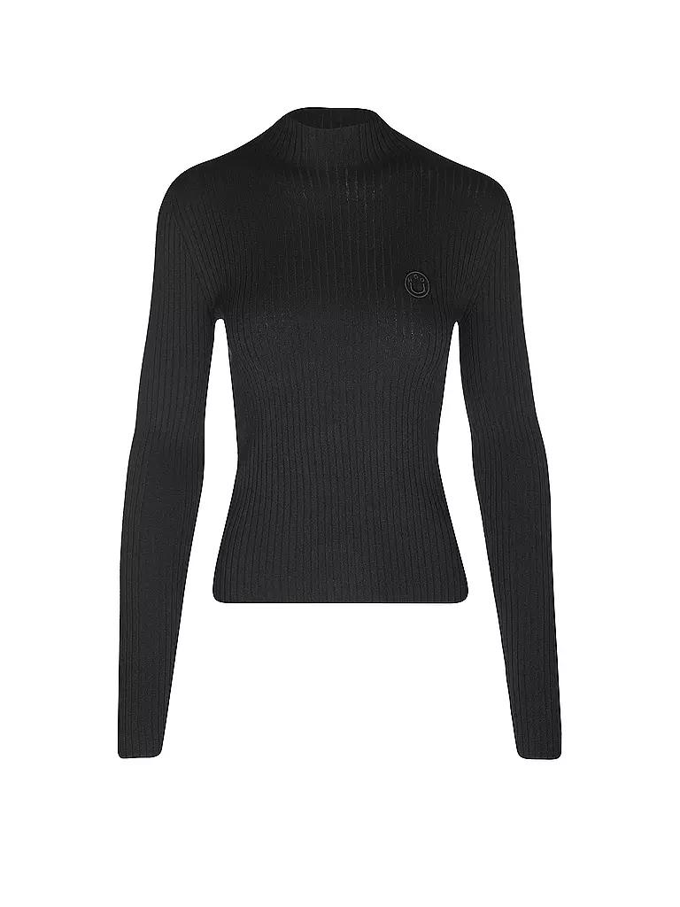 HUGO Rollkragenpullover SARMIE B schwarz