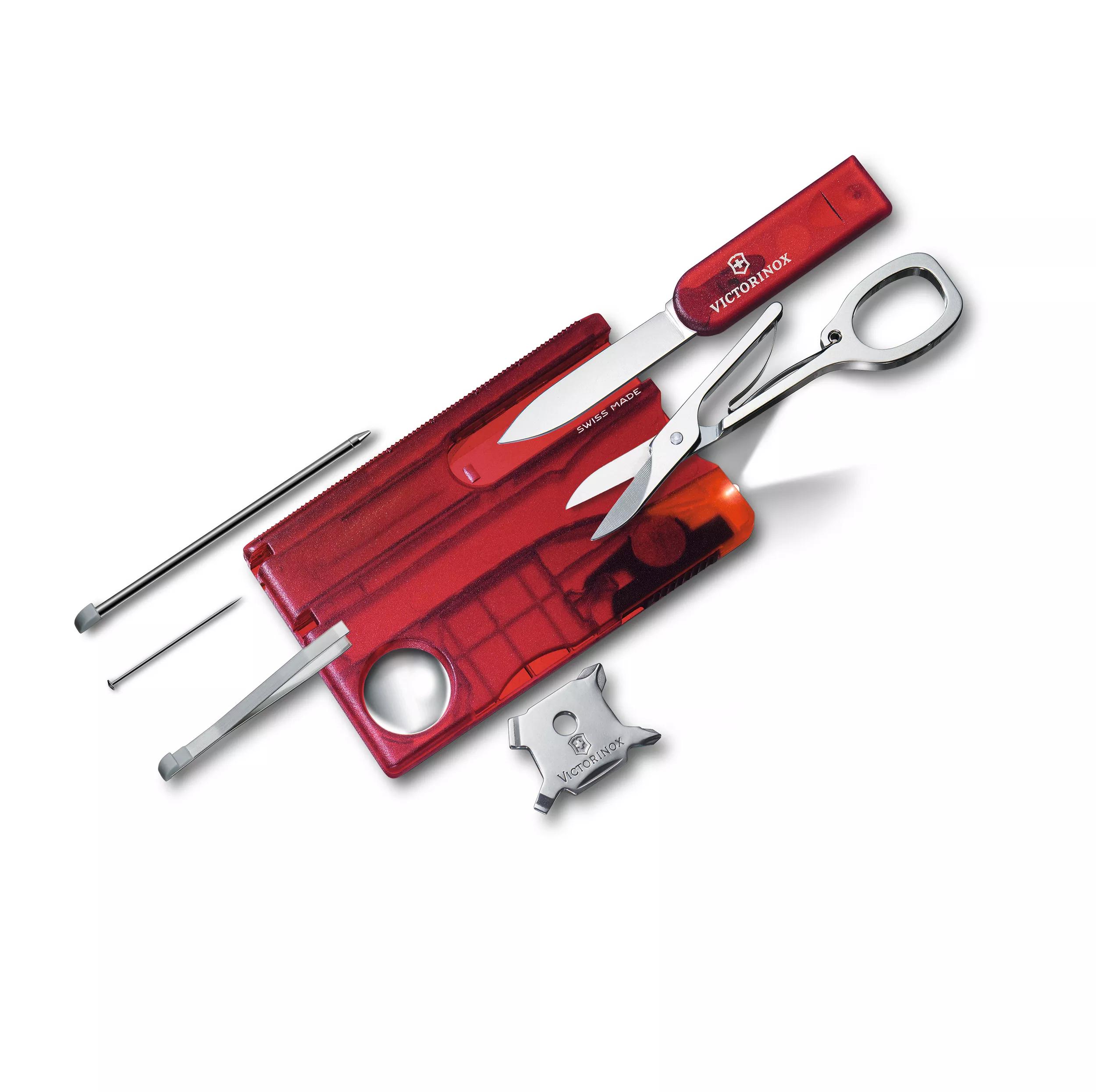 Swiss Card Lite-rot transparent