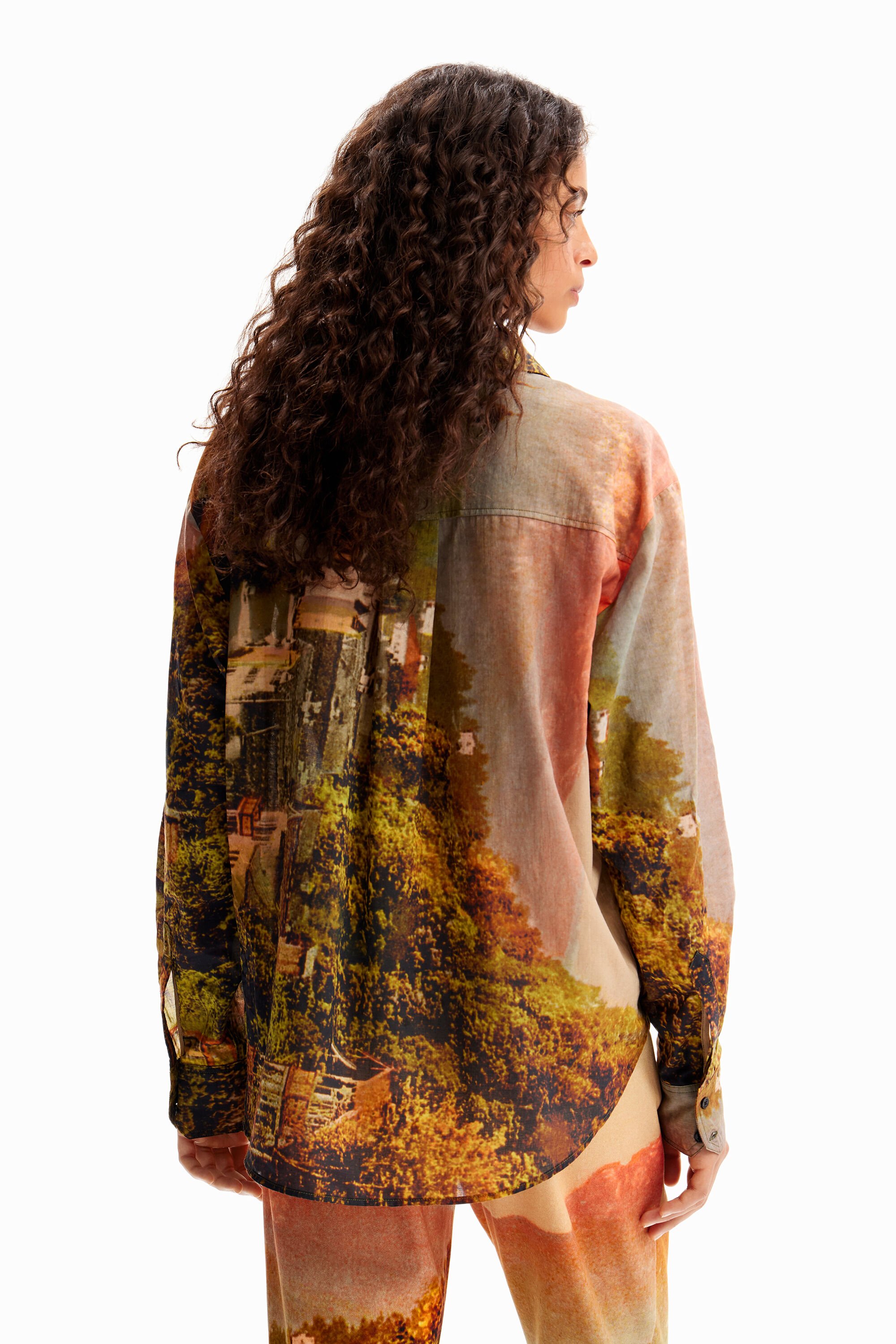 Chemise paysage M. Christian Lacroix