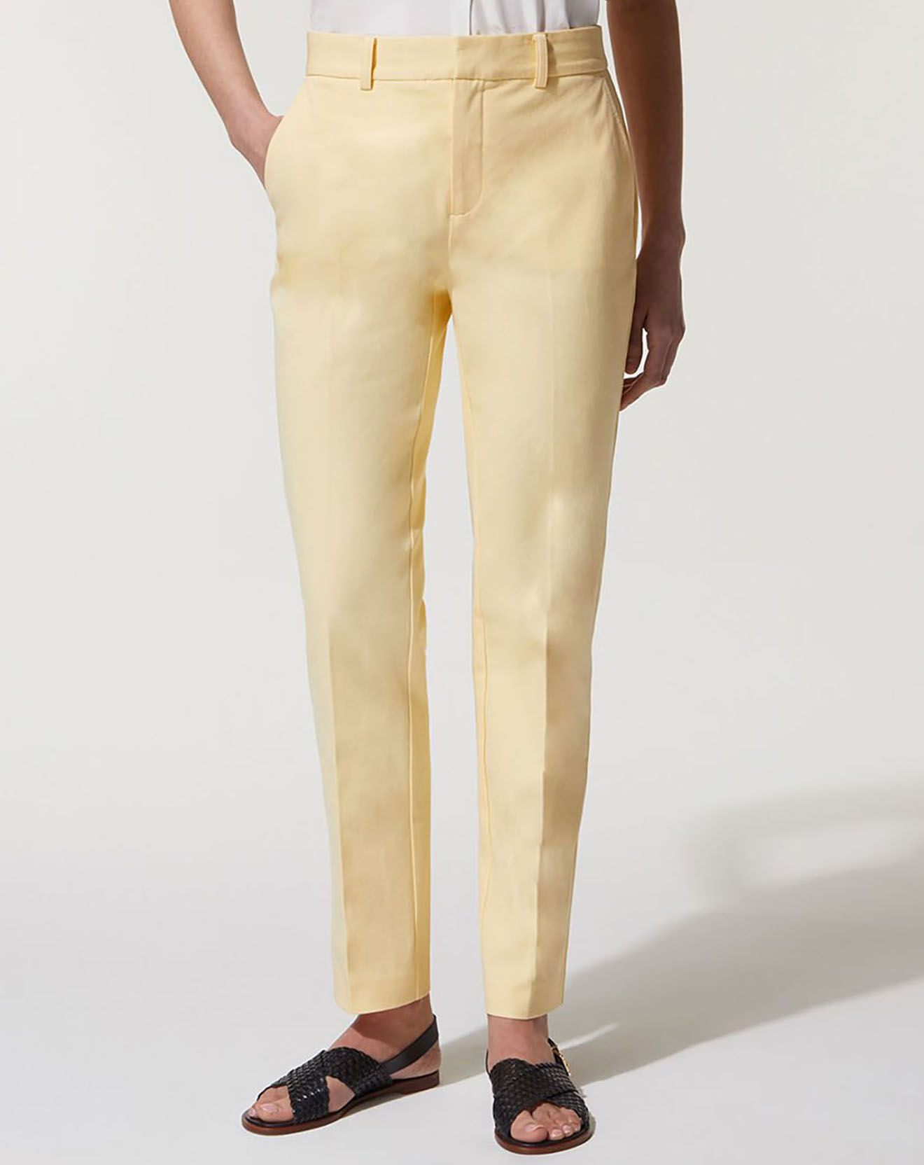 Jodhpur Pantalon Chino en Coton stretch Mistral jaune