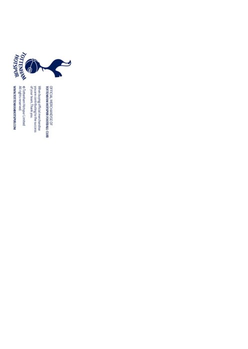 Tottenham Hotspur F.C | Verjaardagskaart | Voetbal shirt | Met naam