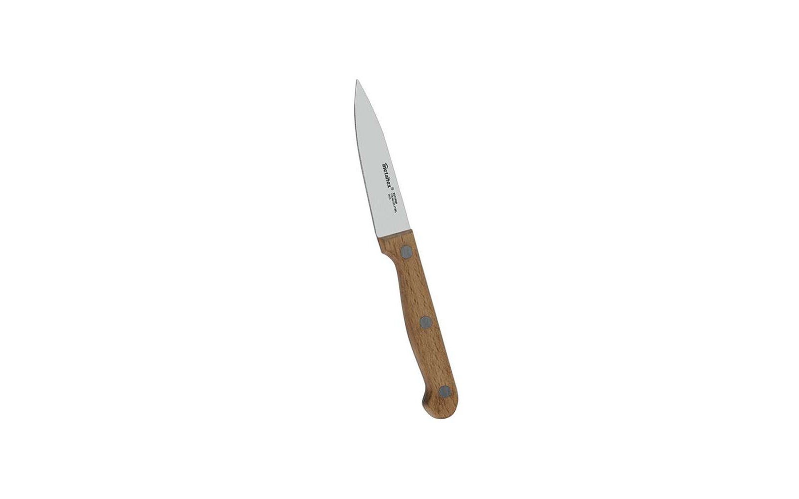 Metaltex Rustique Küchenmesser mit Holzgriff 18 cm