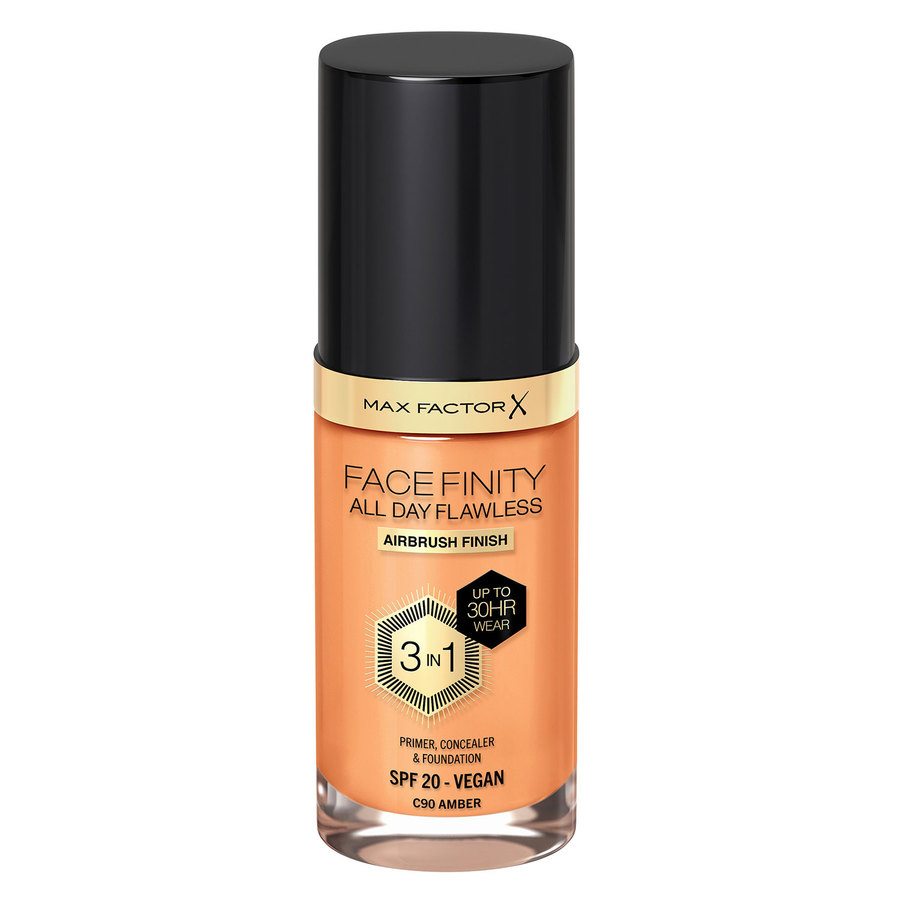 Max Factor Facefinity All Day Flawless 3-In-1 Foundation #C90 Amber 30ml