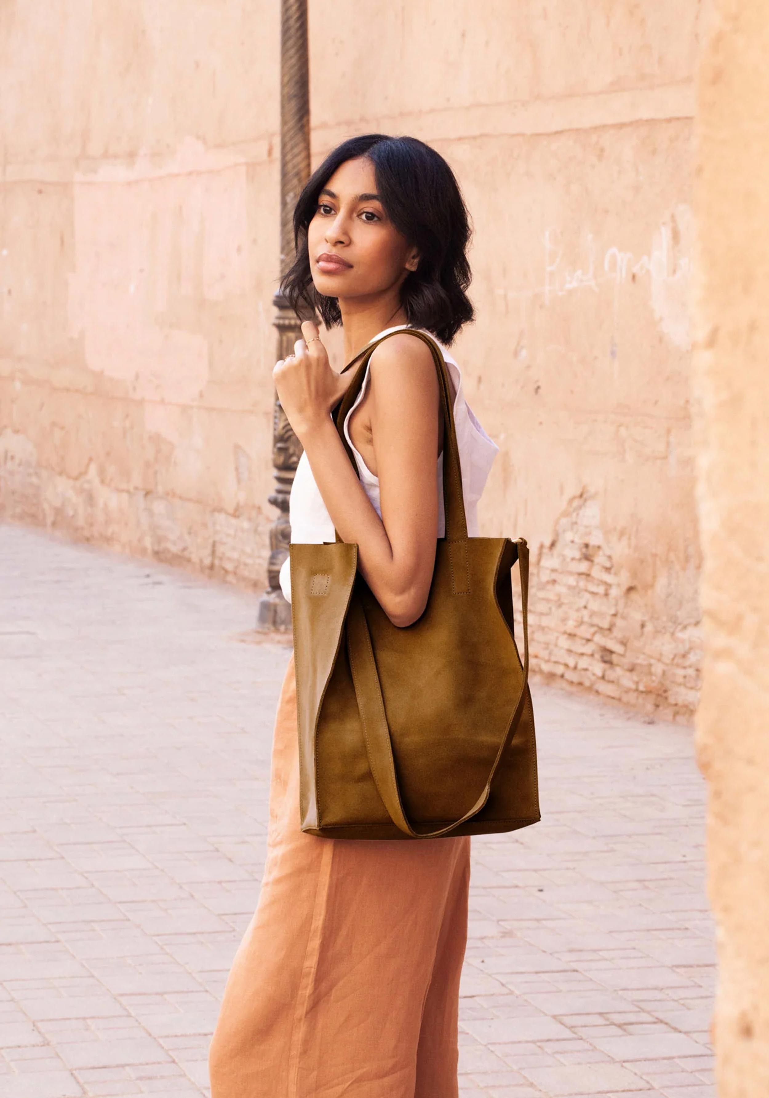 YOOMEE Totebag Denya Cognac
