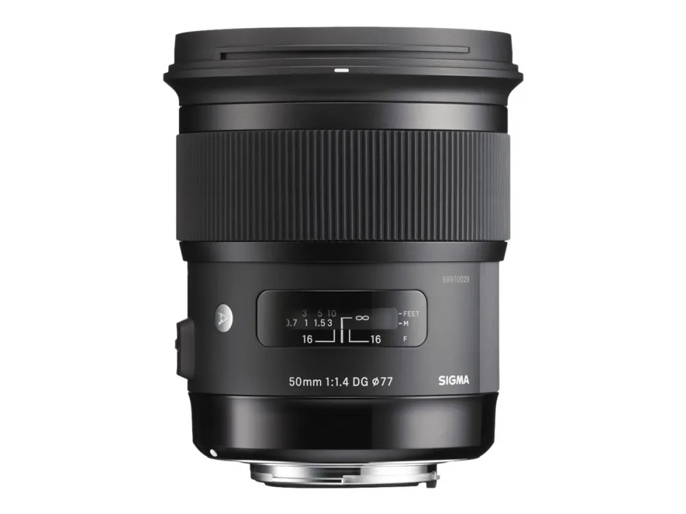 Sigma Art - Objektiv - 50 mm - f/1.4 DG HSM - Sony E-mount - for Sony Cinema Line; a VLOGCAM; a1; a1 II; a6700; a7 IV; a7C; a7C II; a7CR; a7R V; a9 III