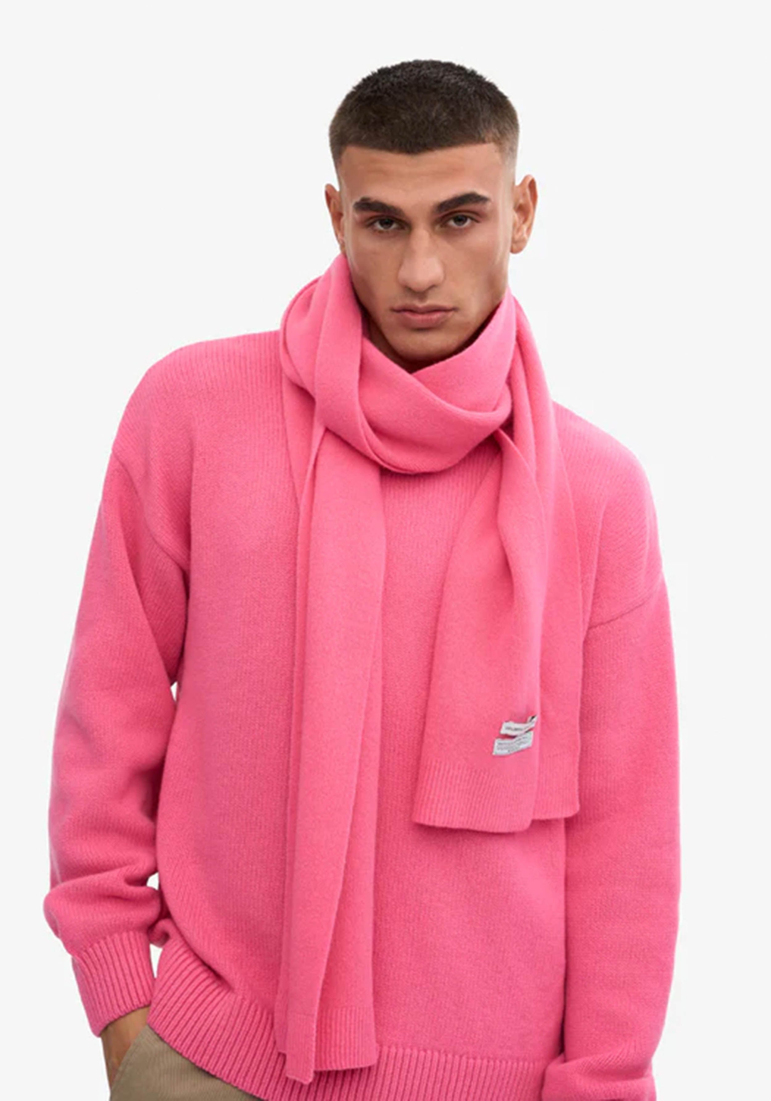 Colorful Standard Merino-Wollschal Bubblegum Pink