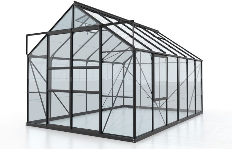 Vitavia - Meridian 2 - Tuinkas - Zwart - Veiligheidsglas 3mm