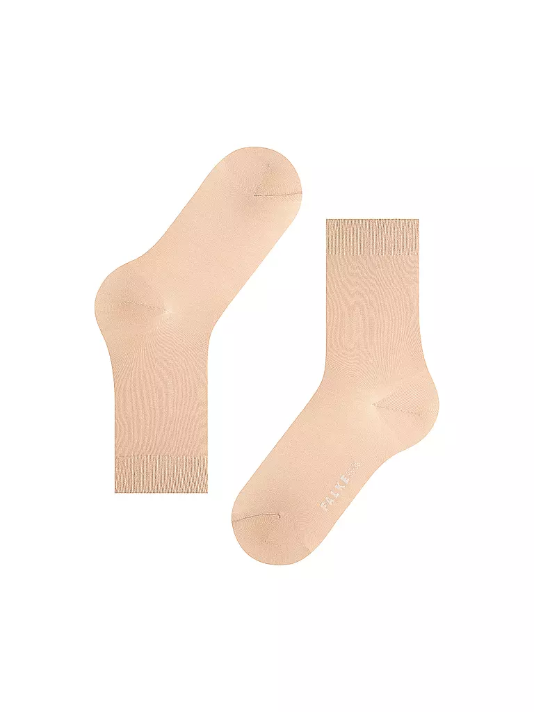 FALKE Socken COTTON TOUCH ginger beige