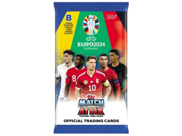 MATCH ATTAX EUROS CARDS - 1 pakke