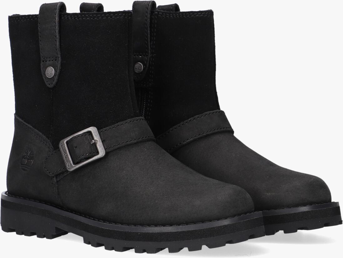 TIMBERLAND zwarte timberland enkelboots courma kid wl biker boot