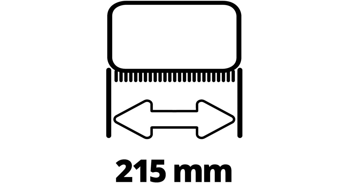EINHELLMedium borstelset borstel  (gladde stenen)
