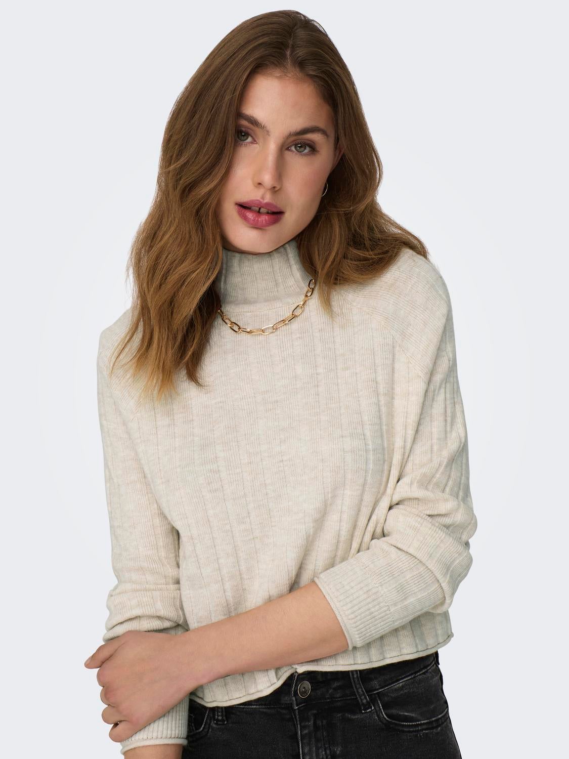 ONLNEW Strickpullover Pumice Stone