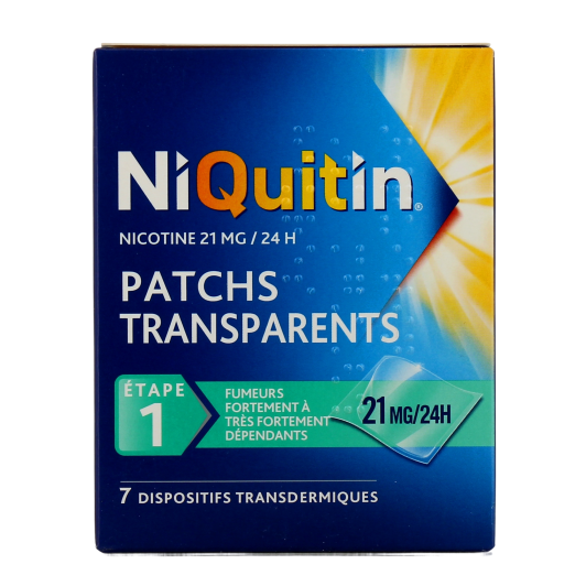 Niquitin patchs 21 mg/24h