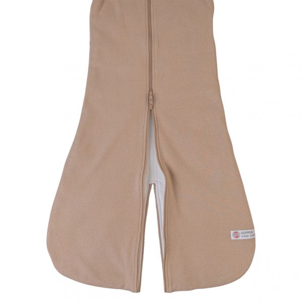 Lodger Hopper Nomad Rib Slaapzak - Mt. 50-62 - Beige