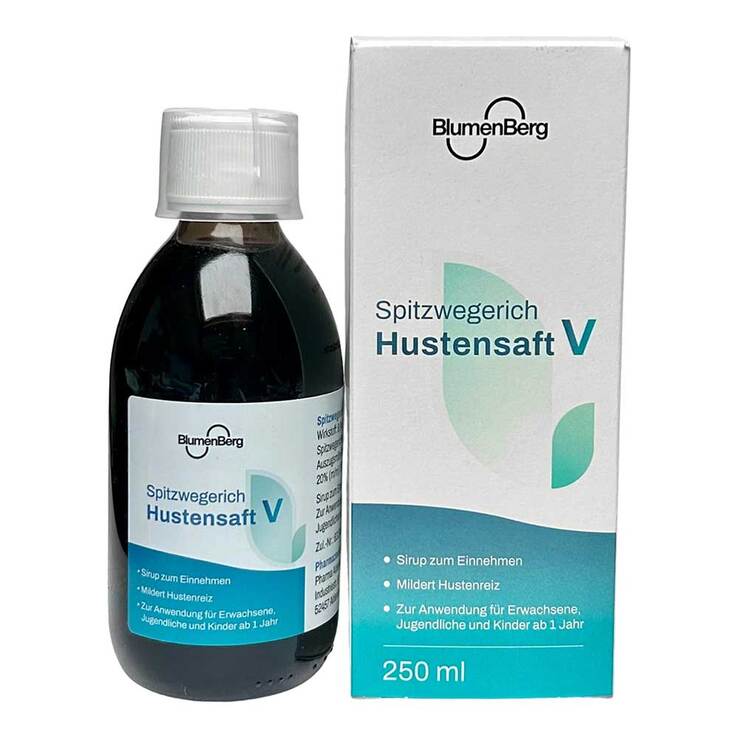 Blumenberg Spitzwegerich Hustensaft V Erkältung, 250 ml