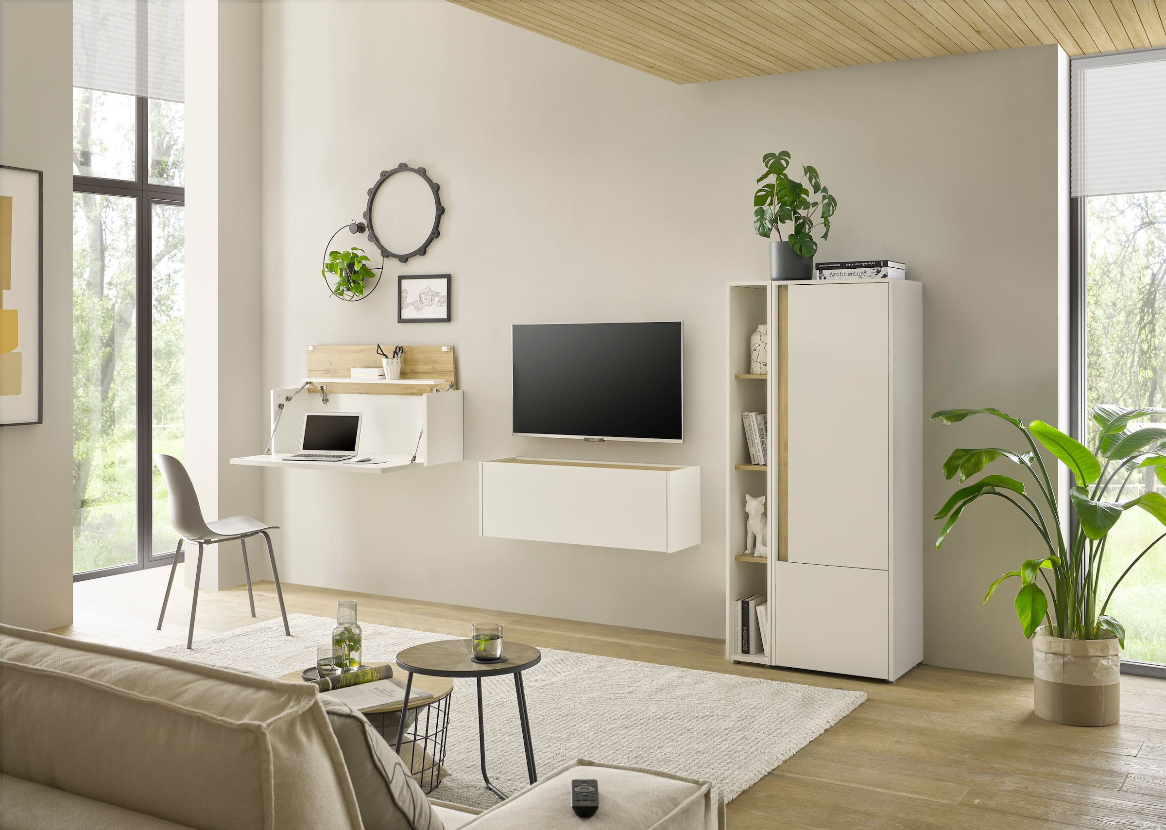 INOSIGN Aktenschrank »CiTY/GiRON« Stauraumschrank zeitlos modern, wohnliches Home Office, Breite 50 cm