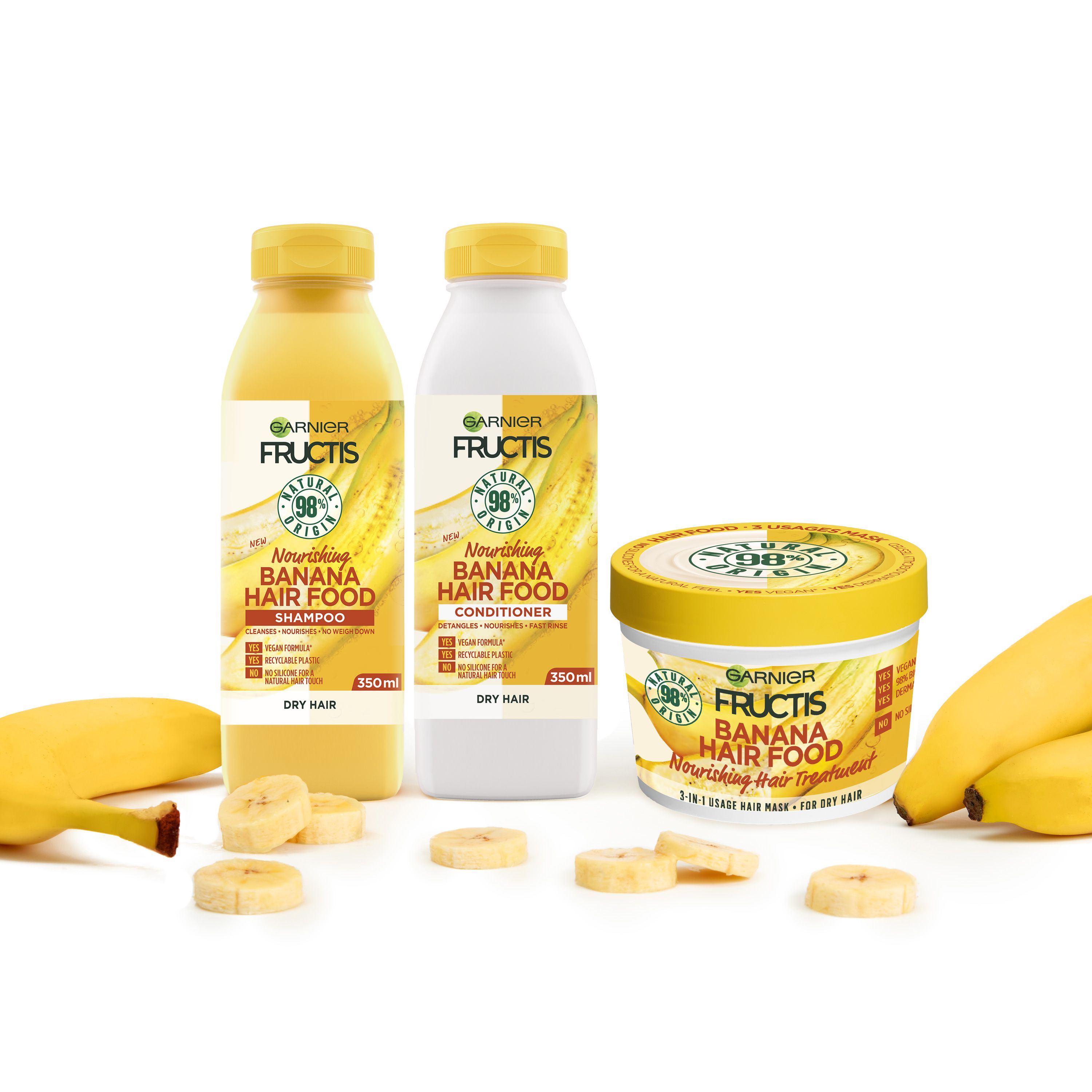 Hair Food Smoothie Shampoo,Banana
