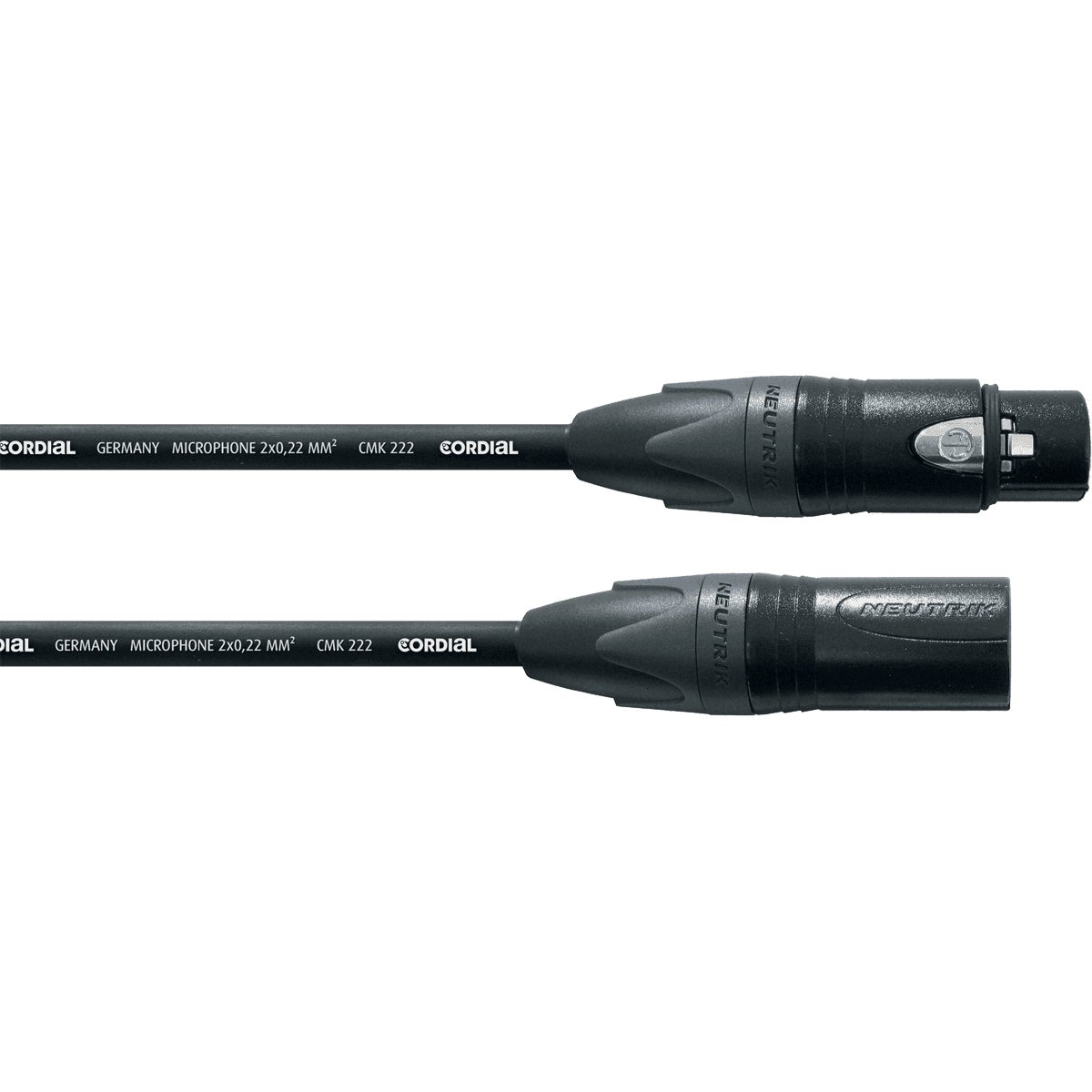 Cordial CPM2.5FM Peak microfoonkabel XLR male - XLR female 2.5m