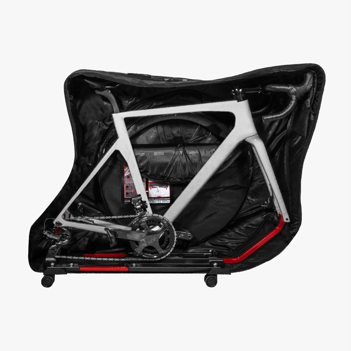 Scicon Maillot Jaune Aerocomfort 3.0 transporttaske til racercykel