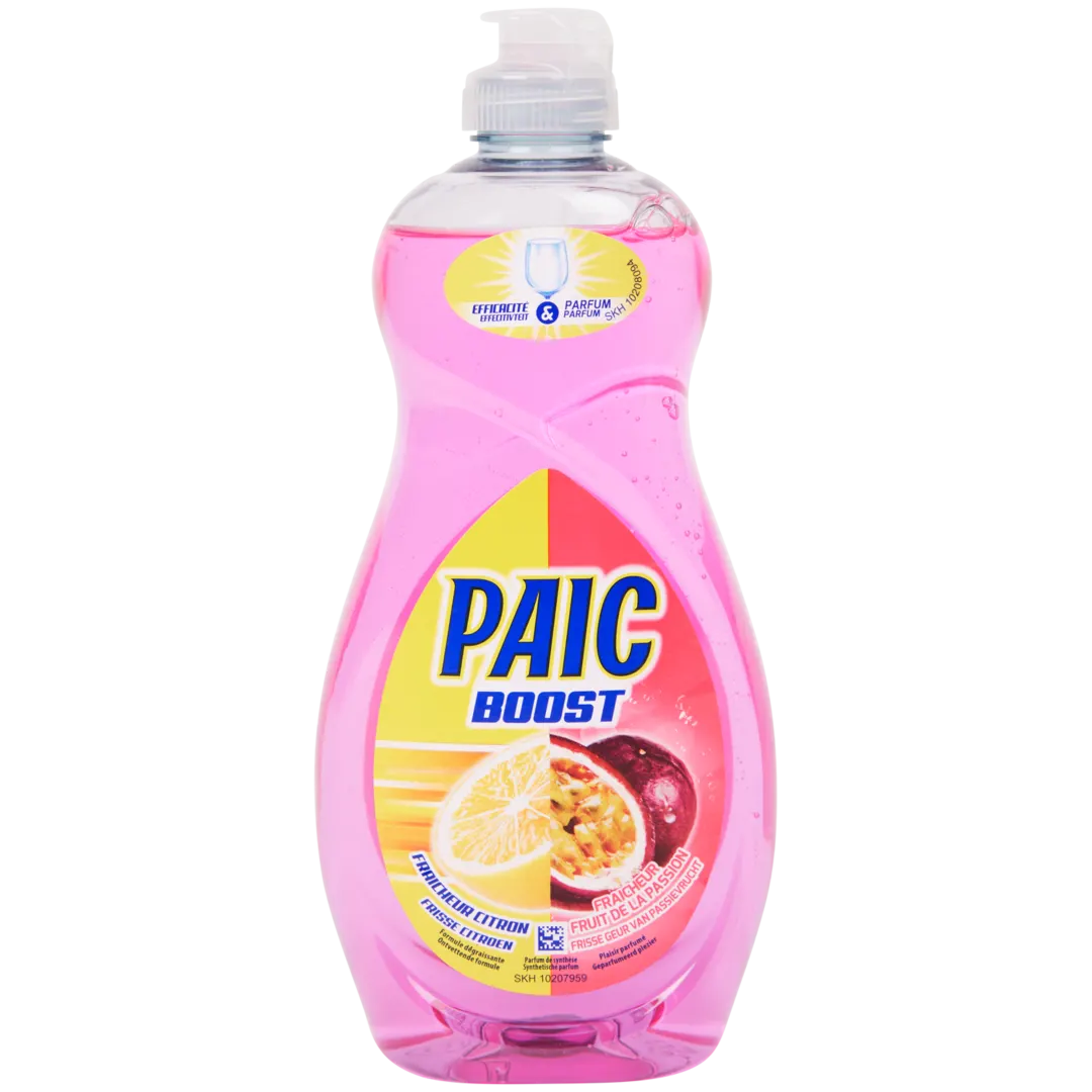 Liquide vaisselle Paic Boost Citron & Fruit de la passion