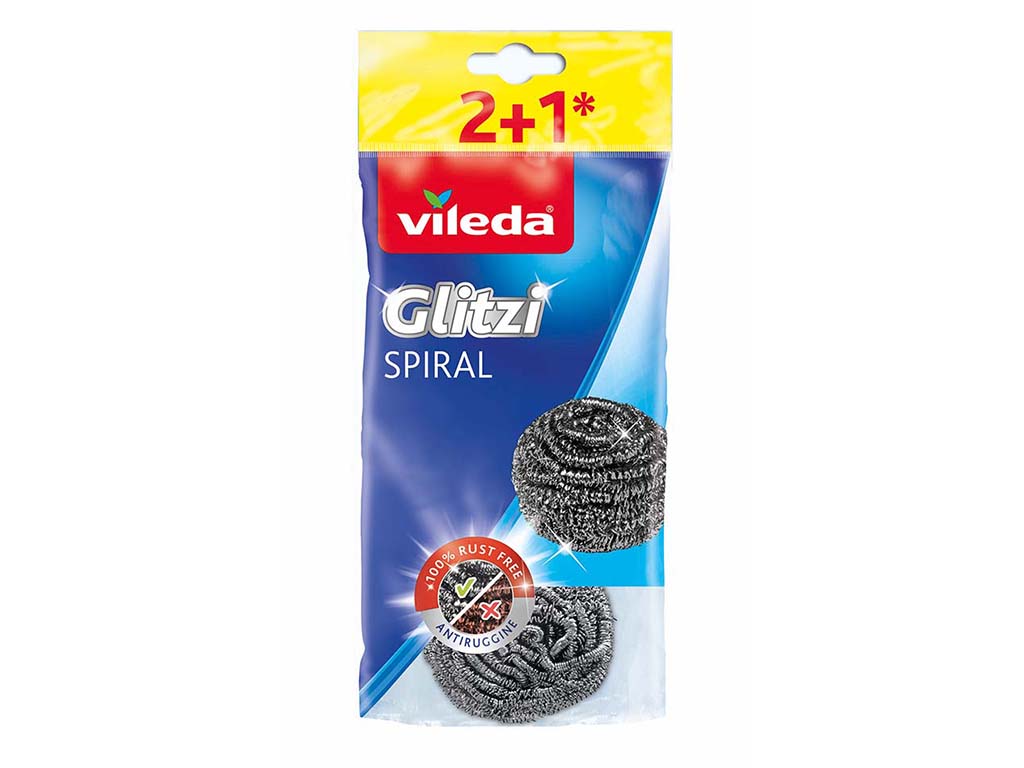 ESFREGÕES VILEDA INOX 2   1UN