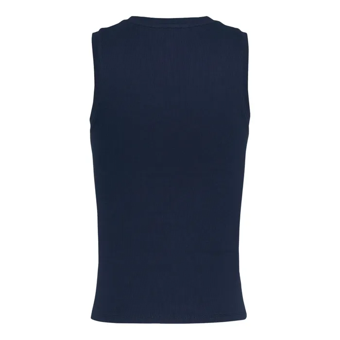 Tommy Hilfiger Essential Ribbed Flag Embroidery Slim Tanktop Dames
