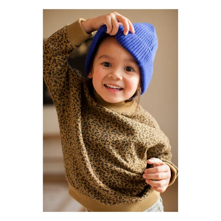 Marlot Paris Sweat Léopard Poppy | Camel