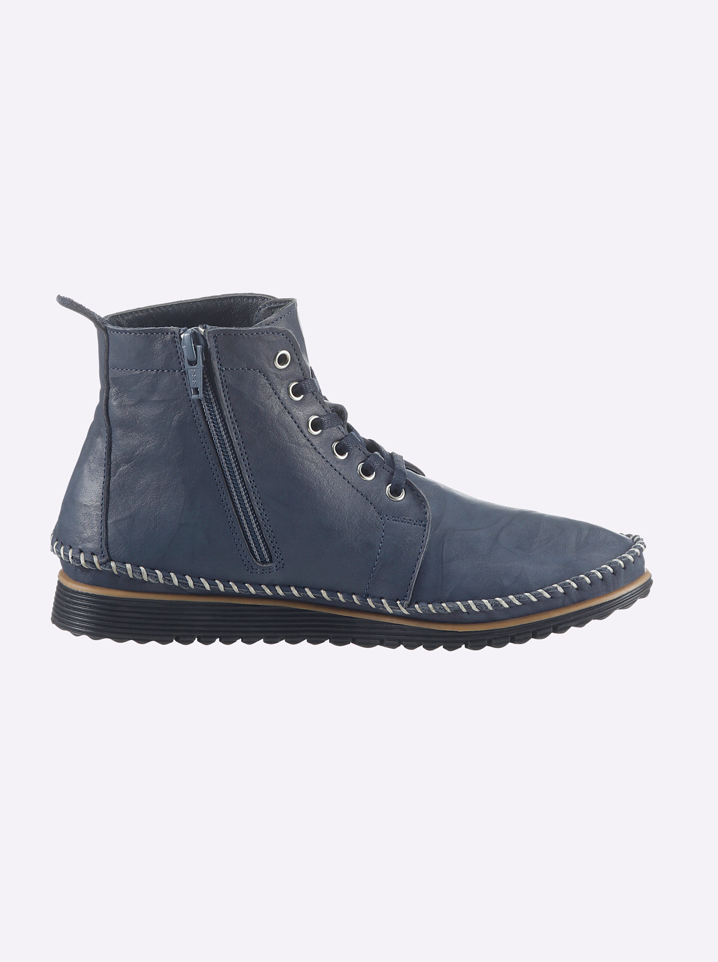 Andrea Conti Schnürstiefelette in marine