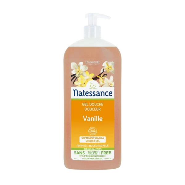 Natessance Gel Douche Douceur Vanille 1L