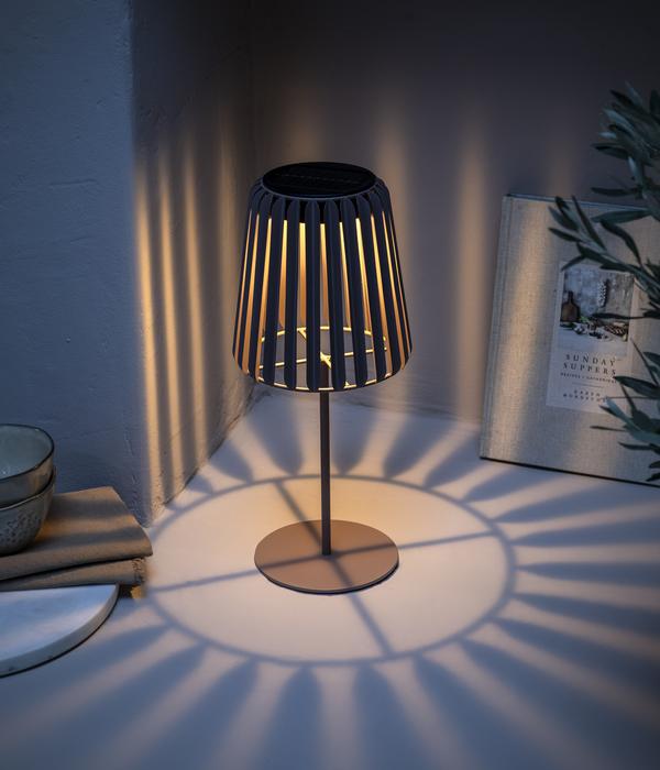 Dehner Solar-Lampe Amira, ca. Ø15/H37 cm