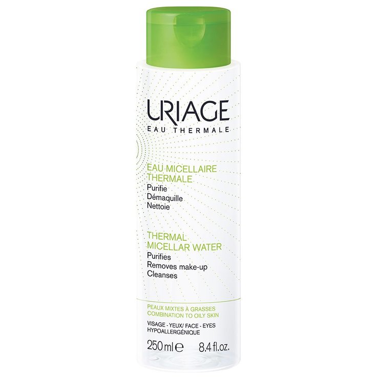 Eau Micellaire Thermale 250ml Hygiène Peaux Mixtes A Grasses Uriage