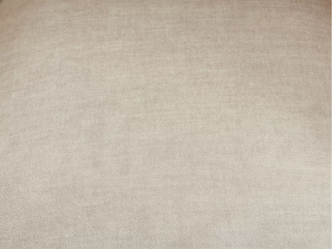 Lot de 2 chaises pivotantes avec accoudoirs en tissu et métal noir - Beige - GULSUN de Maison Céphy