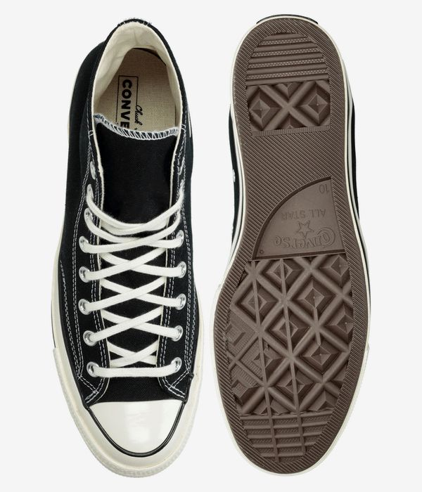 Converse Chuck High 70 Canvas Schuh (black black egret)