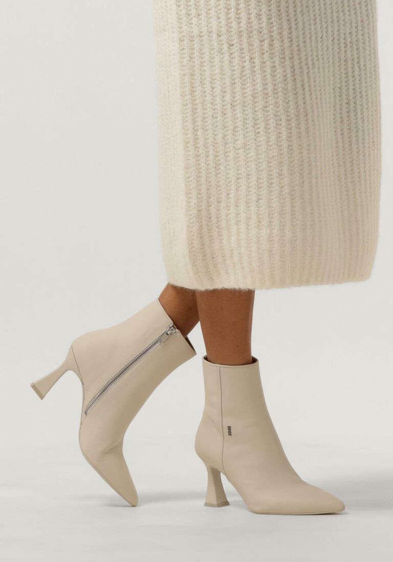NUBIKK beige nubikk enkellaarsjes ace yada