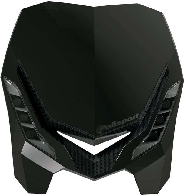 Polisport - E Blaze - Koplamp - Zwart - LED-verlichting