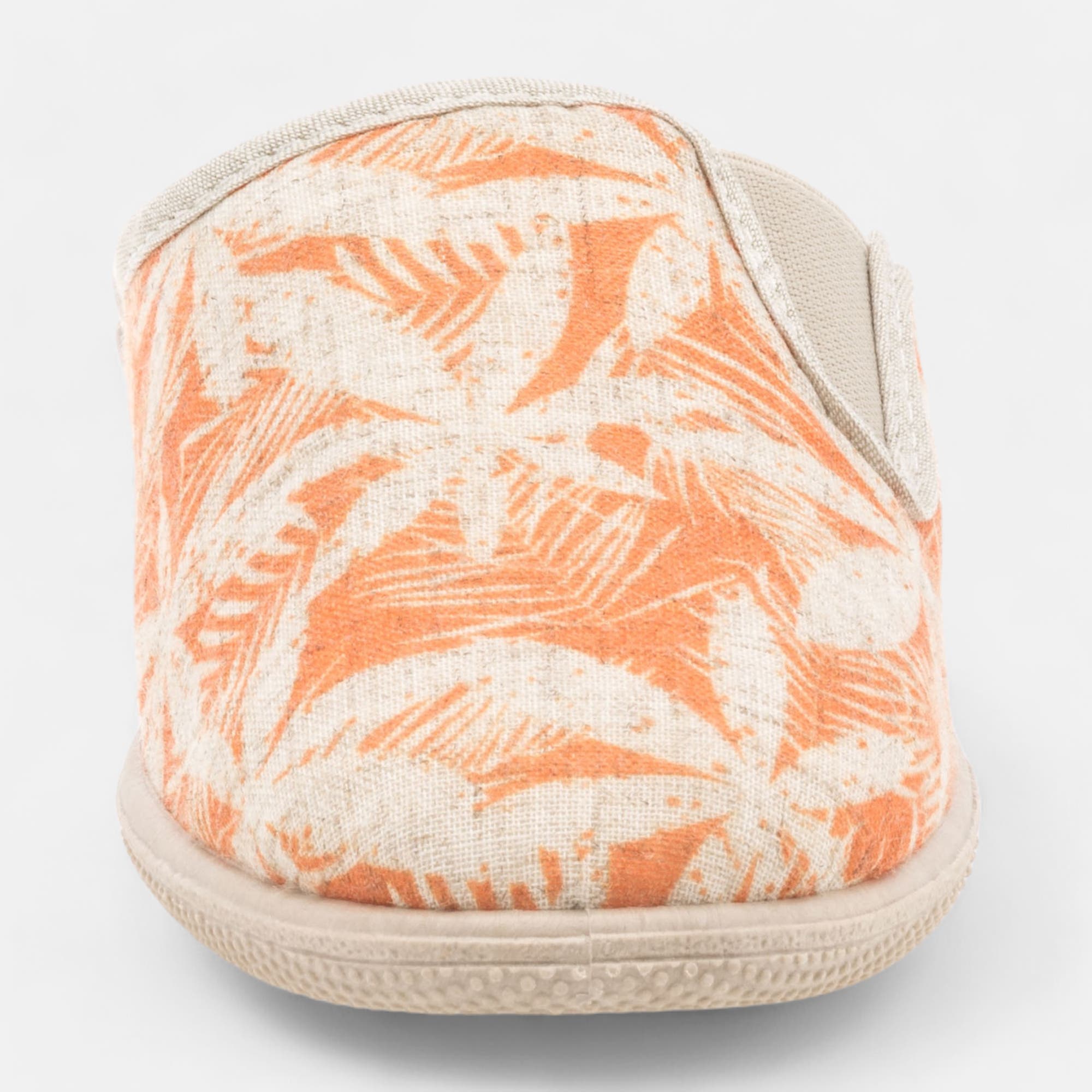 Pantoufles sabots Femme orange