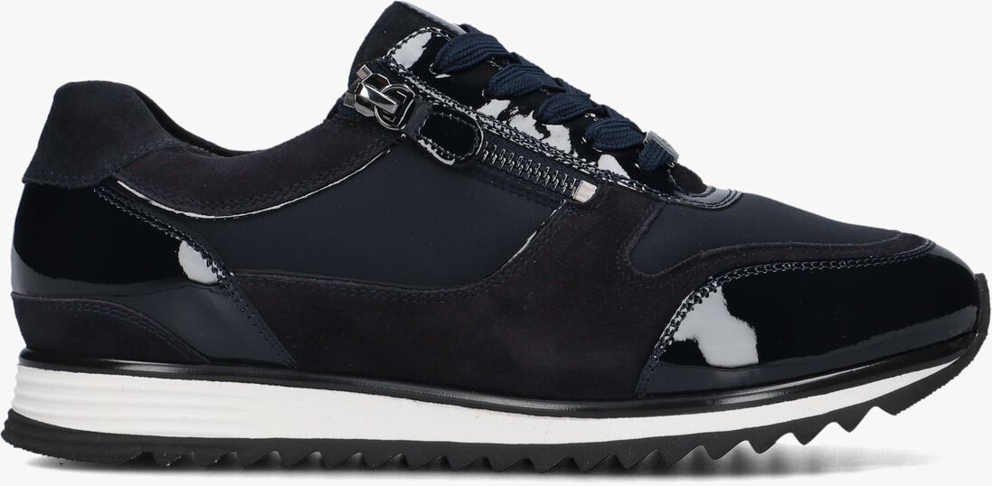 blauwe hassia lage sneakers 302035